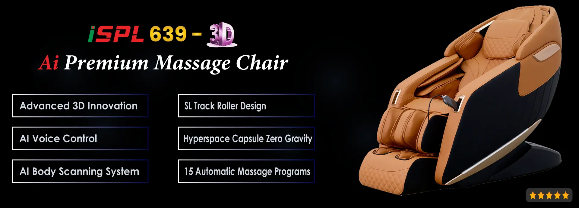 ISPL 639-3D Massage Chair