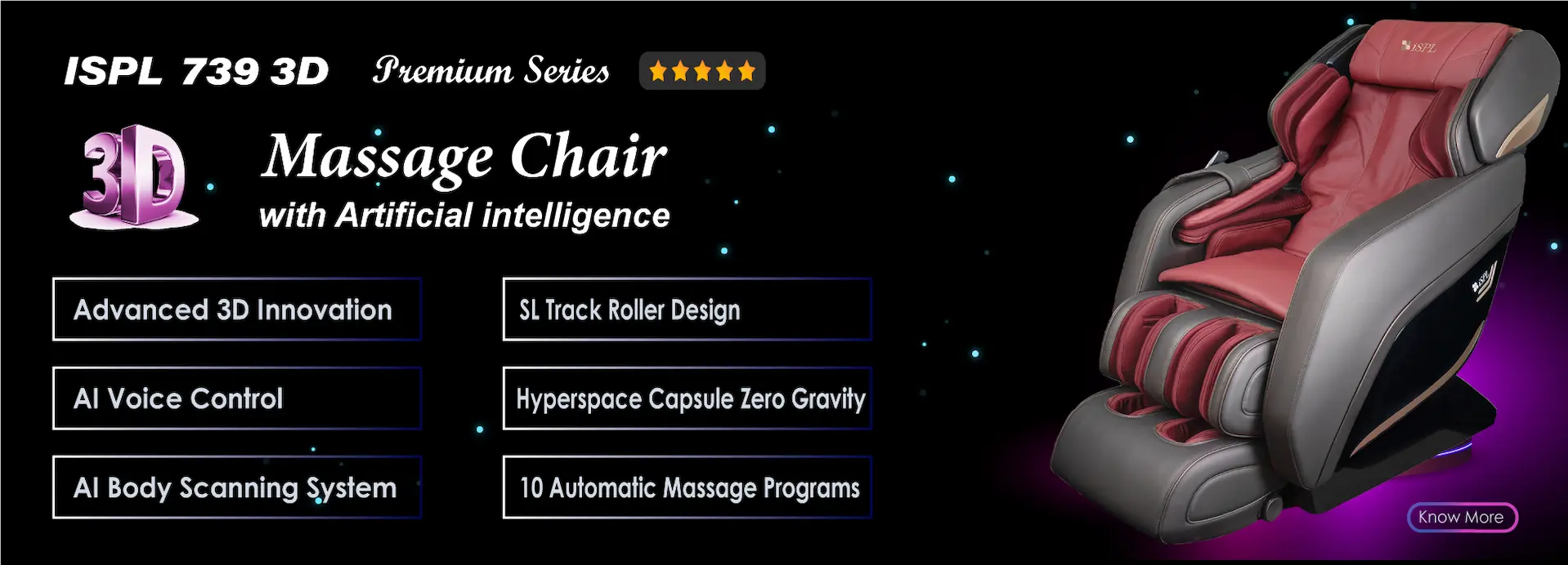 ISPL 739-3D Massage Chair