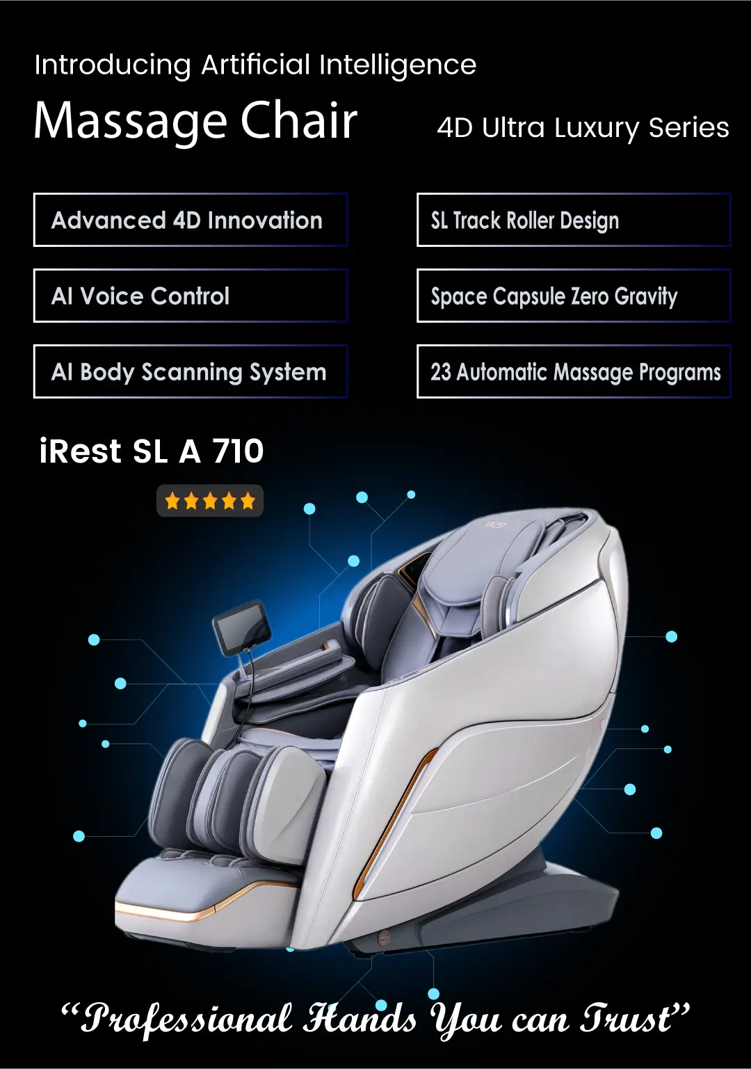 iRest SLA 710 Massage Chair Banner