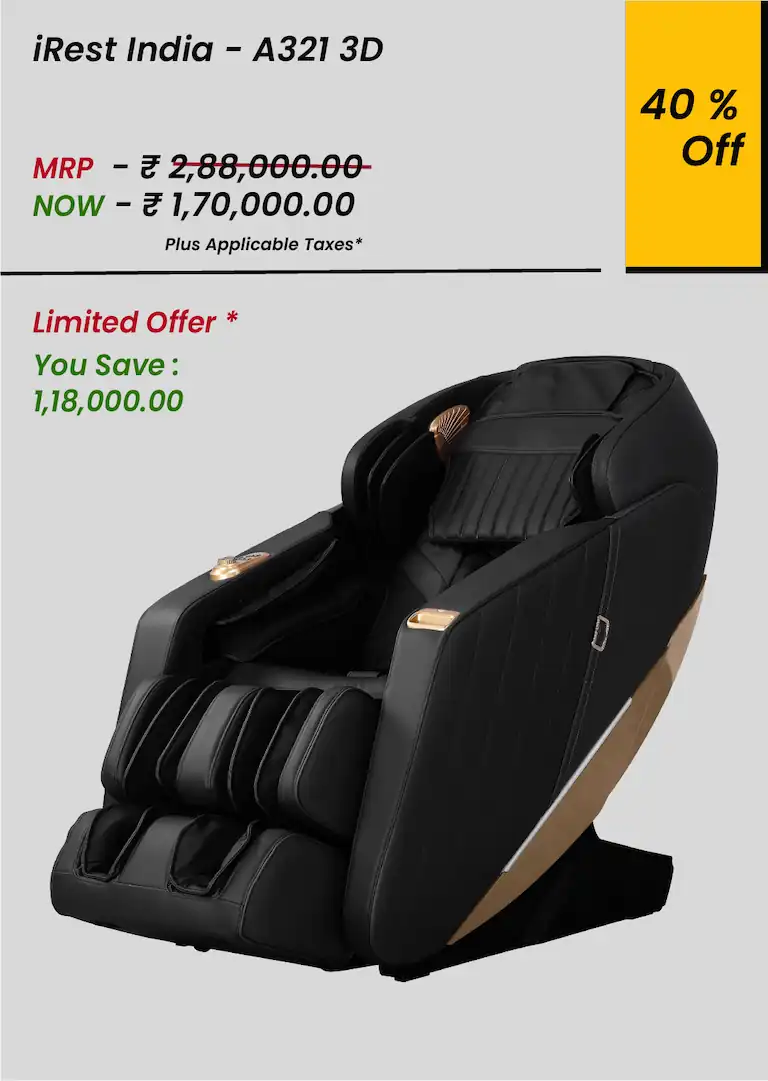 iRest A 321 Masaage chair - Mega Sale 50%